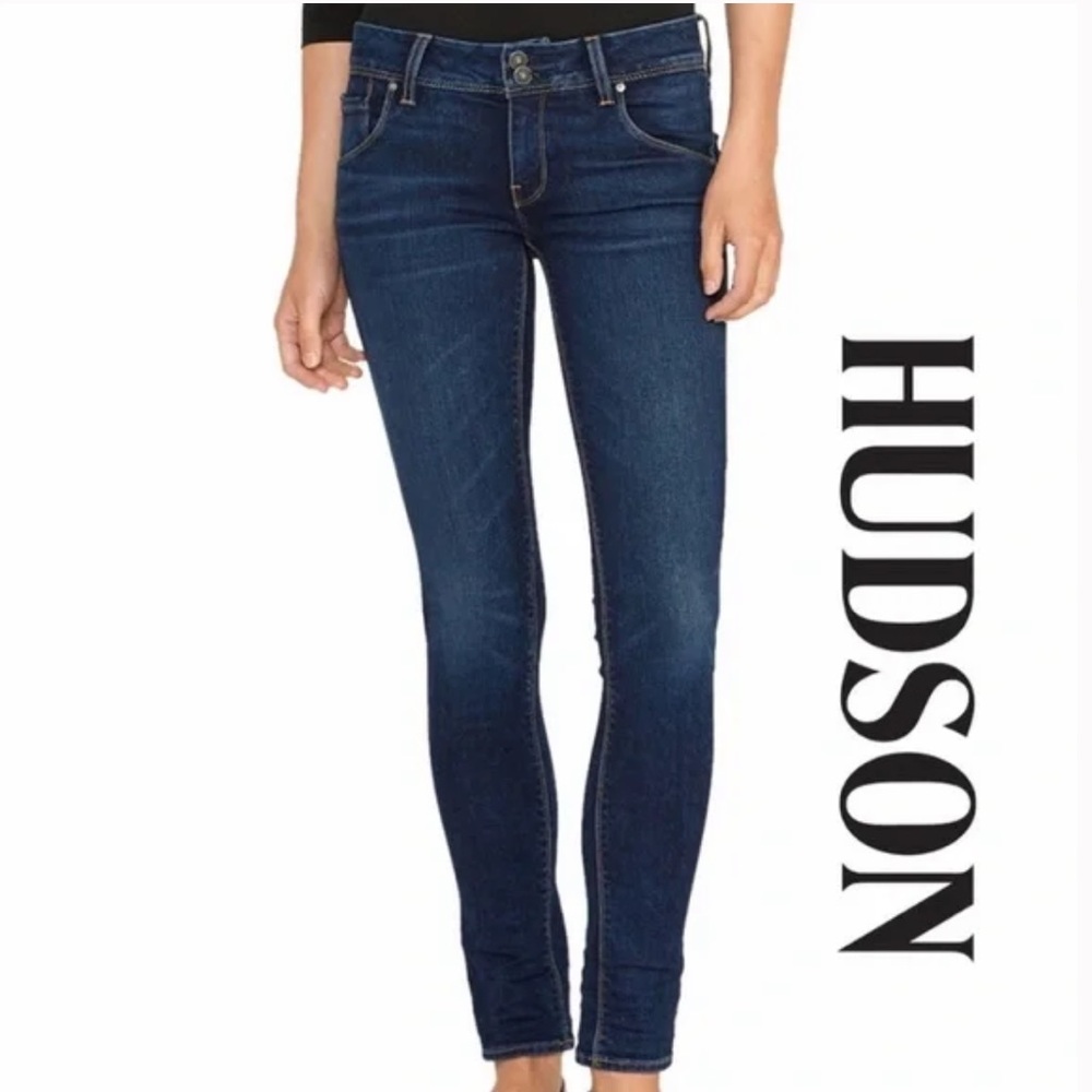 Collins Skinny Flap Pocket Jeans | Dark Wash | Size 25 | Perfect Condition